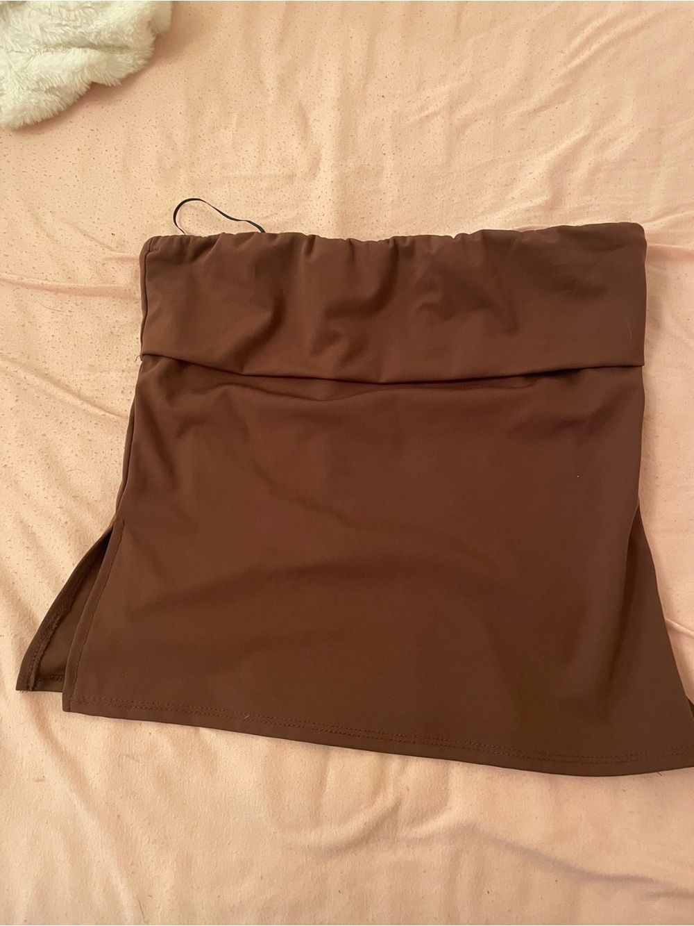 gaze brown tube top